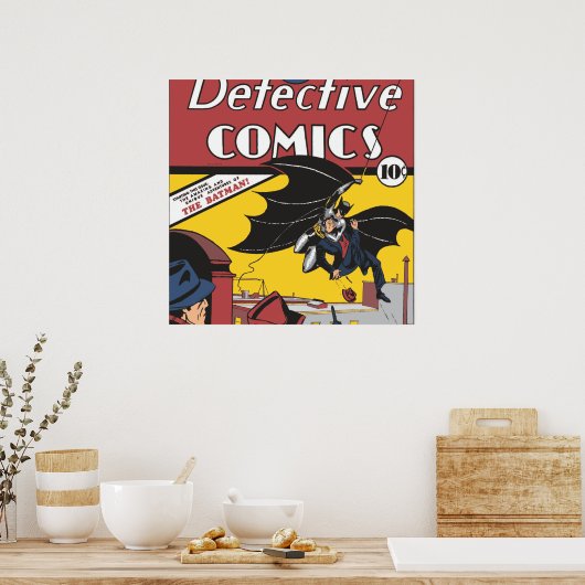 Poster Première apparition de Batman (Cuisine)