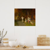 Poster Première apparition en public - Charles Ward Fine (Cuisine)