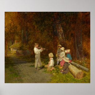 Poster Première apparition en public - Charles Ward Fine 