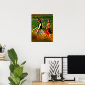 Poster Première chasse (Bureau à domicile)