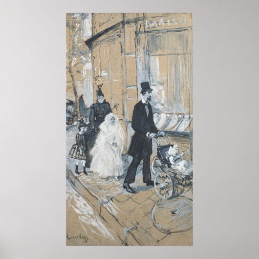 Poster Première communion, 1888 (Devant)