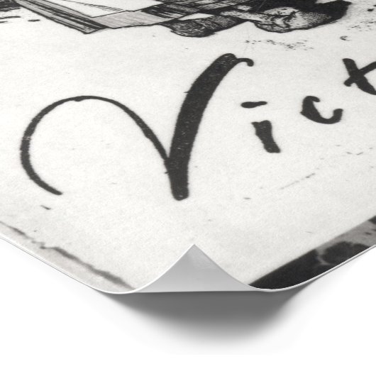 Poster Première édition du titre Les Misérables (Coin)