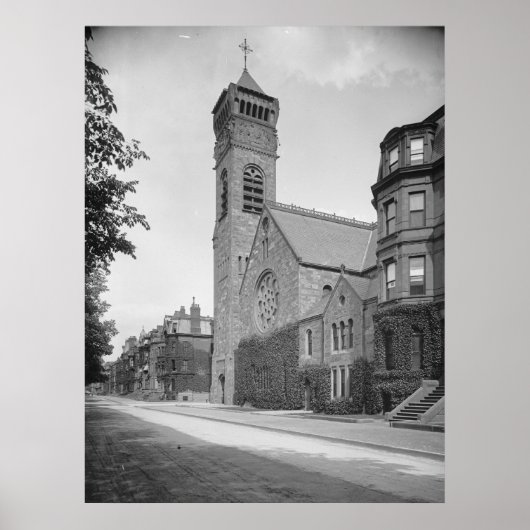 Poster Première église baptiste (Devant)