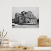 Poster Première église presbytérienne (Cuisine)