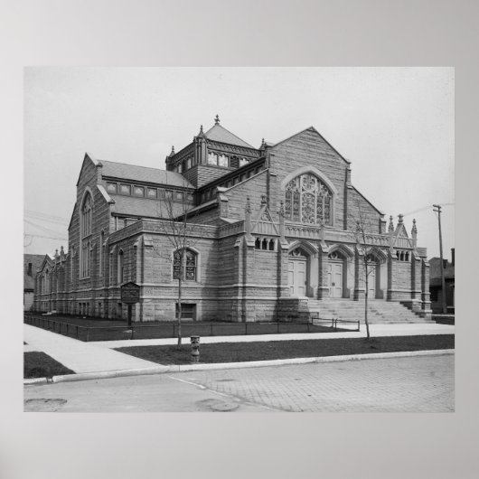 Poster Première église presbytérienne (Devant)