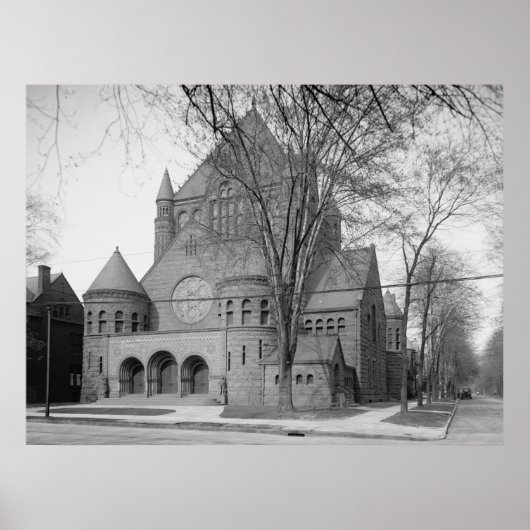 Poster Première église presbytérienne (Devant)