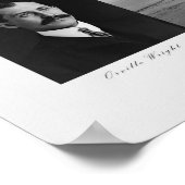 Poster Première En Vol - Les frères Wright (Coin)
