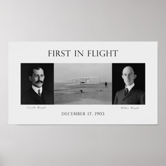 Poster Première En Vol - Les frères Wright (Devant)