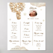 Poster Première étape de l'infographie de l'ours en peluc (Devant)