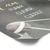 Poster Première étape spatiale de l'astronaute (Coin)