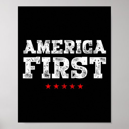 Poster Première femme pro-trump (Devant)