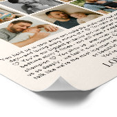 Poster Première Fête des pères Pourquoi Nous Vous Aimons  (Coin)