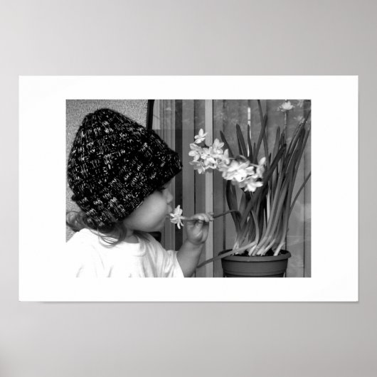 Poster Première fleur (Devant)