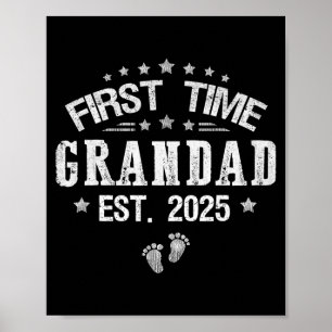 Poster Première fois Grand-père Est 2025 Fête des Pères P