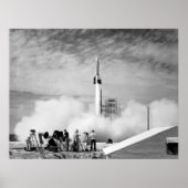 Poster Première fusée, Cape Canaveral, "Bumper 2" (Devant)