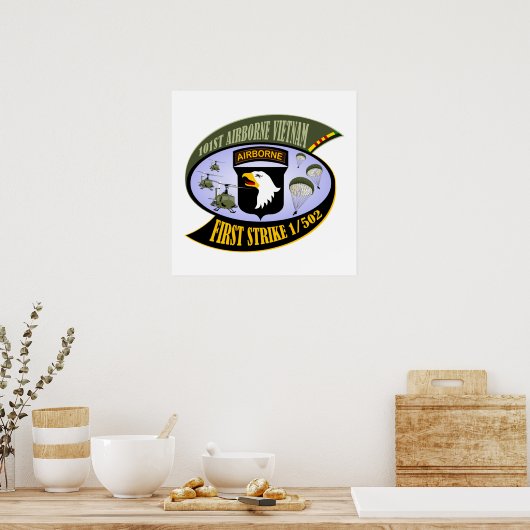 Poster Première grève 1/502 (Cuisine)