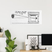 Poster Première illustration publiée (Bureau à domicile)