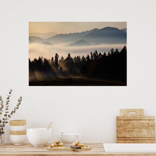 Poster Première lumière (Cuisine)