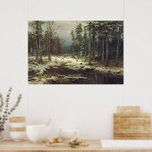 Poster Première neige (Cuisine)