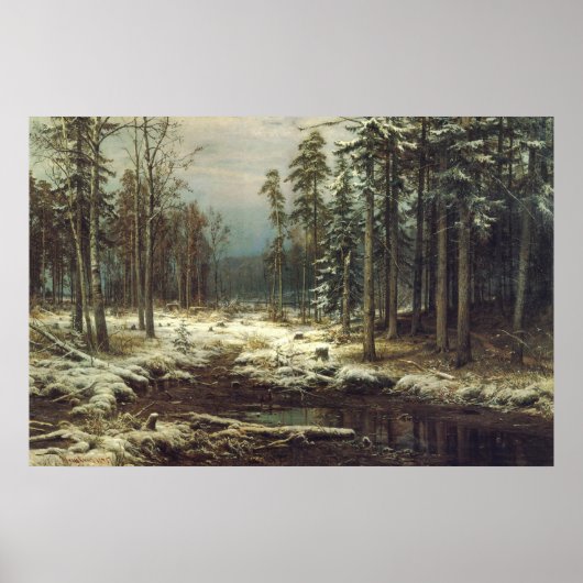 Poster Première neige (Devant)