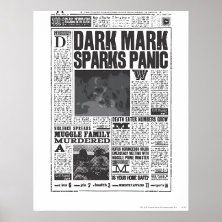 Poster Première page du Daily Prophet