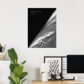 Poster Première photo de la Terre de l'espace, 1946 (Bureau à domicile)