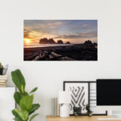 Poster Première plage à La Push Washington (Bureau à domicile)