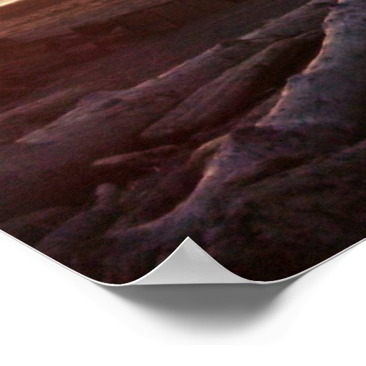 Poster Première plage à La Push Washington (Coin)