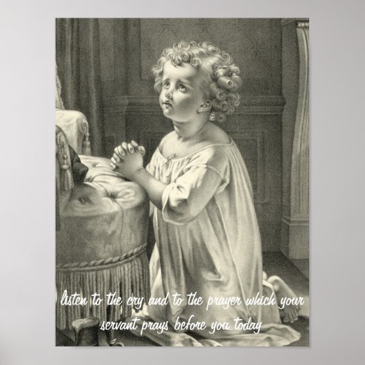 Poster Première prière (Devant)