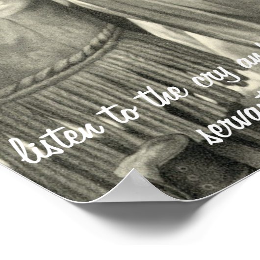 Poster Première prière (Coin)