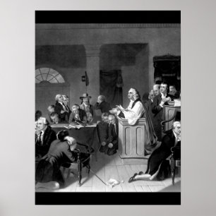 Poster Première prière dans le congrès, image _War de