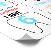 Poster Première réponse Anniversaire de la fête (Coin)