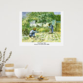 Poster Premières étapes 1890 Vincent van Gogh (1853-1890) (Cuisine)