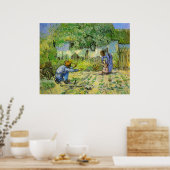 Poster Premières étapes par Vincent van Gogh (Cuisine)