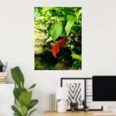 Poster Premiers signes de l'affiche d'automne Imprimer (Bureau à domicile)