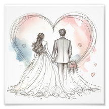 Poster Premium Just Married