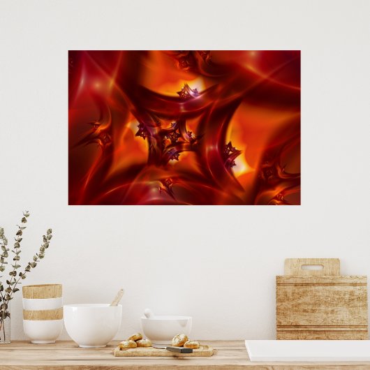 Poster Prémonition. (Cuisine)