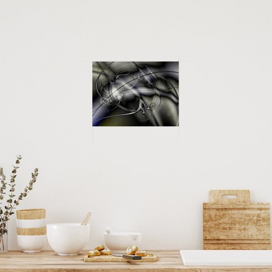 Poster Prémonition Chthonique (Cuisine)