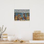 Poster Prendergast - À La Plage (Cuisine)