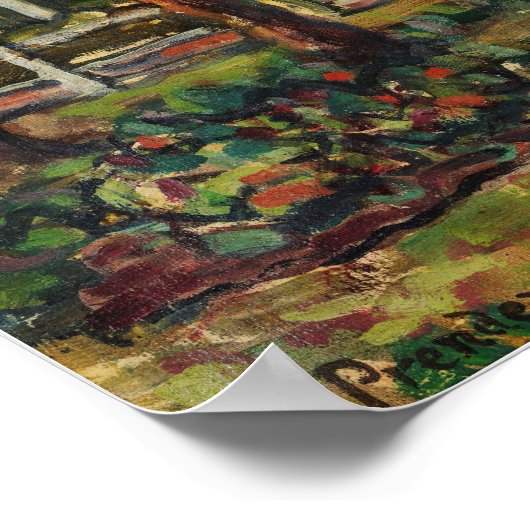 Poster Prendergast - Arbres (Coin)