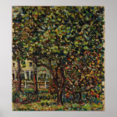 Poster Prendergast - Arbres (Devant)