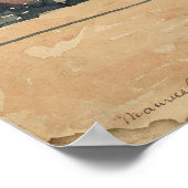 Poster Prendergast - Caffe Florian À Venise 1898 (Coin)