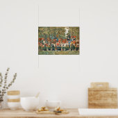 Poster Prendergast - Central Park (Cuisine)