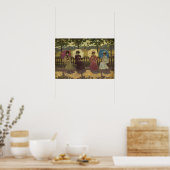 Poster Prendergast - Dans Le Parc Paris (Cuisine)
