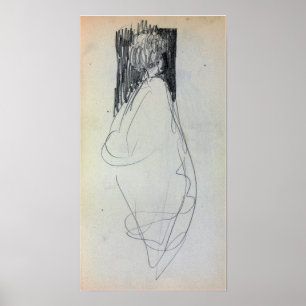 Poster Prendergast - Femme debout