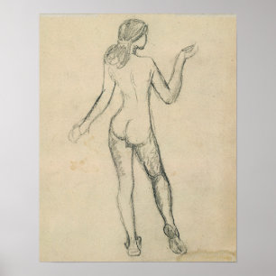 Poster Prendergast - Femme, Jambe À Main Et Pieds