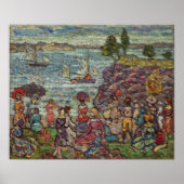 Poster Prendergast - La Course De Bateau (Devant)