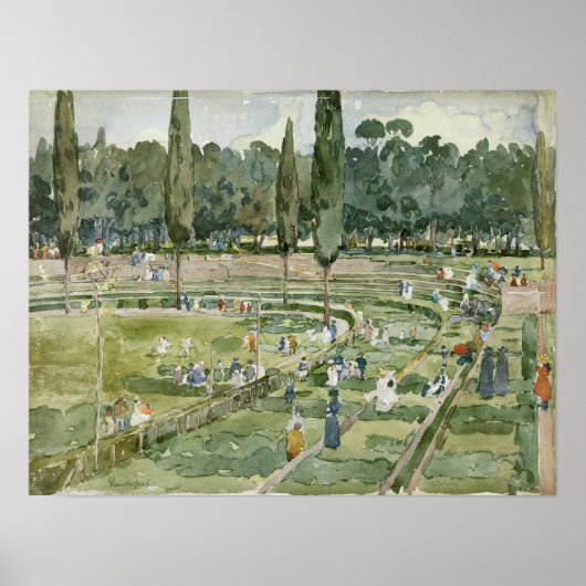 Poster Prendergast - La Course Track 1898 (Devant)