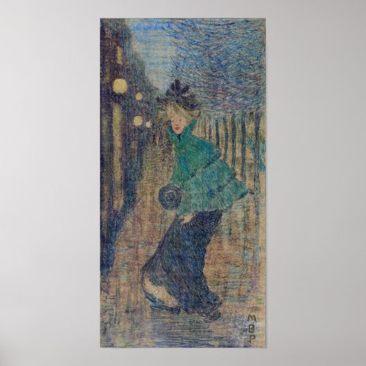 Poster Prendergast - Lady 1891 (Devant)