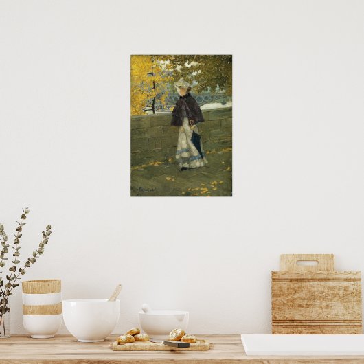 Poster Prendergast - Le Long De La Seine 1894 (Cuisine)